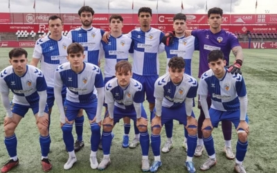 Onze inicial del CE Sabadell 'B' en la derrota contra la UE Vic (2-1) | futbaseces